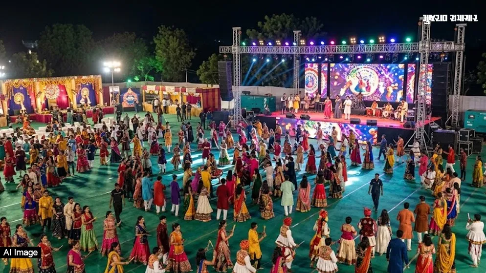 ગુજરાતમાં પાર્ટી પ્લોટ ગરબાના ૪૦ વર્ષ પૂરા થતાં તેની સફરમાં મોટો બદલાવ આવ્યો છે. પહેલાં જે ગરબાની ટિકિટ માત્ર ૧૨ રૂપિયા હતી તે આજે ૧૨૦૦ રૂપિયા પહોંચી છે, તો બીજી તરફ આયોજન ખર્ચ ૫૦ હજારથી વધીને ૫૦ લાખે પહોંચી ગયો છે.