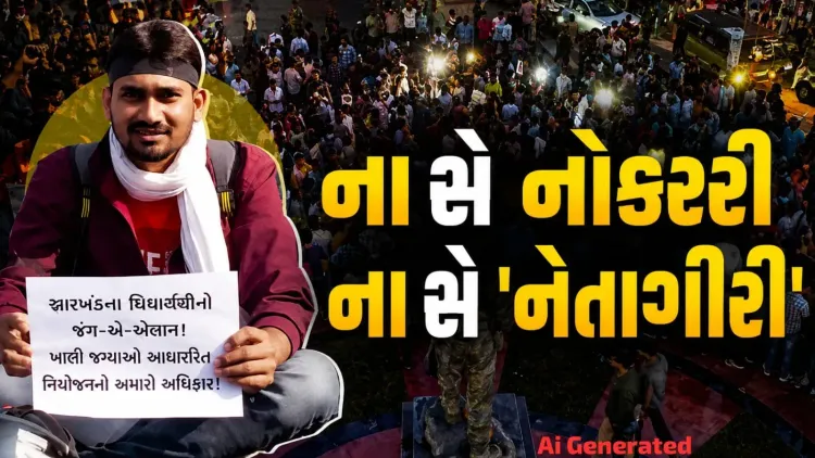 “અમે અધિકારી બનવા આવ્યા હતા, નેતા બનાવી દીધા” કહી JPSC આંદોલનમાં બેઠેલા ટોપર ઉમેદવારે પોતાની આપવીતી વ્યક્ત કરી, ભરતી પ્રક્રિયામાં વિલંબ અને ગેરરીતિના આક્ષેપો વચ્ચે ઉમેદવારોનો વિરોધ વધુ ઉગ્ર બન્યો છે.