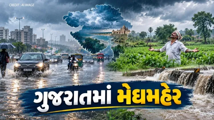ગુજરાતમાં સવારના 6 કલાકમાં 210 તાલુકામાં વરસાદ નોંધાયો છે, જેમાં આણંદના બોરસદમાં સૌથી વધુ 5 ઈંચથી વધુ વરસાદ ખાબક્યો છે. સતત વરસી રહેલા વરસાદને કારણે નીચાણવાળા વિસ્તારોમાં પાણી ભરાયા છે અને જનજીવન પ્રભાવિત થયું છે.